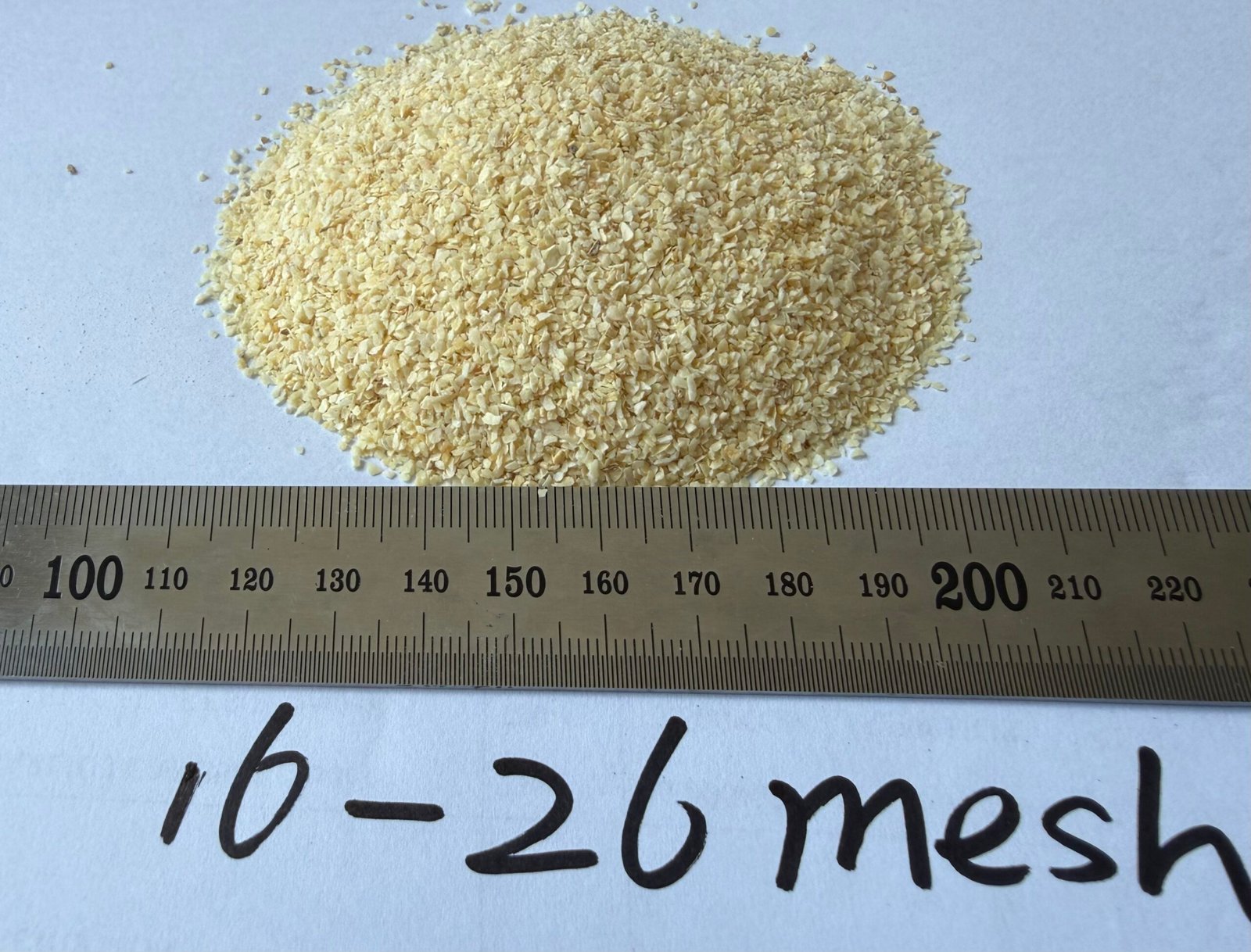 Dehydrated Garlic Granules（16-26 mesh）