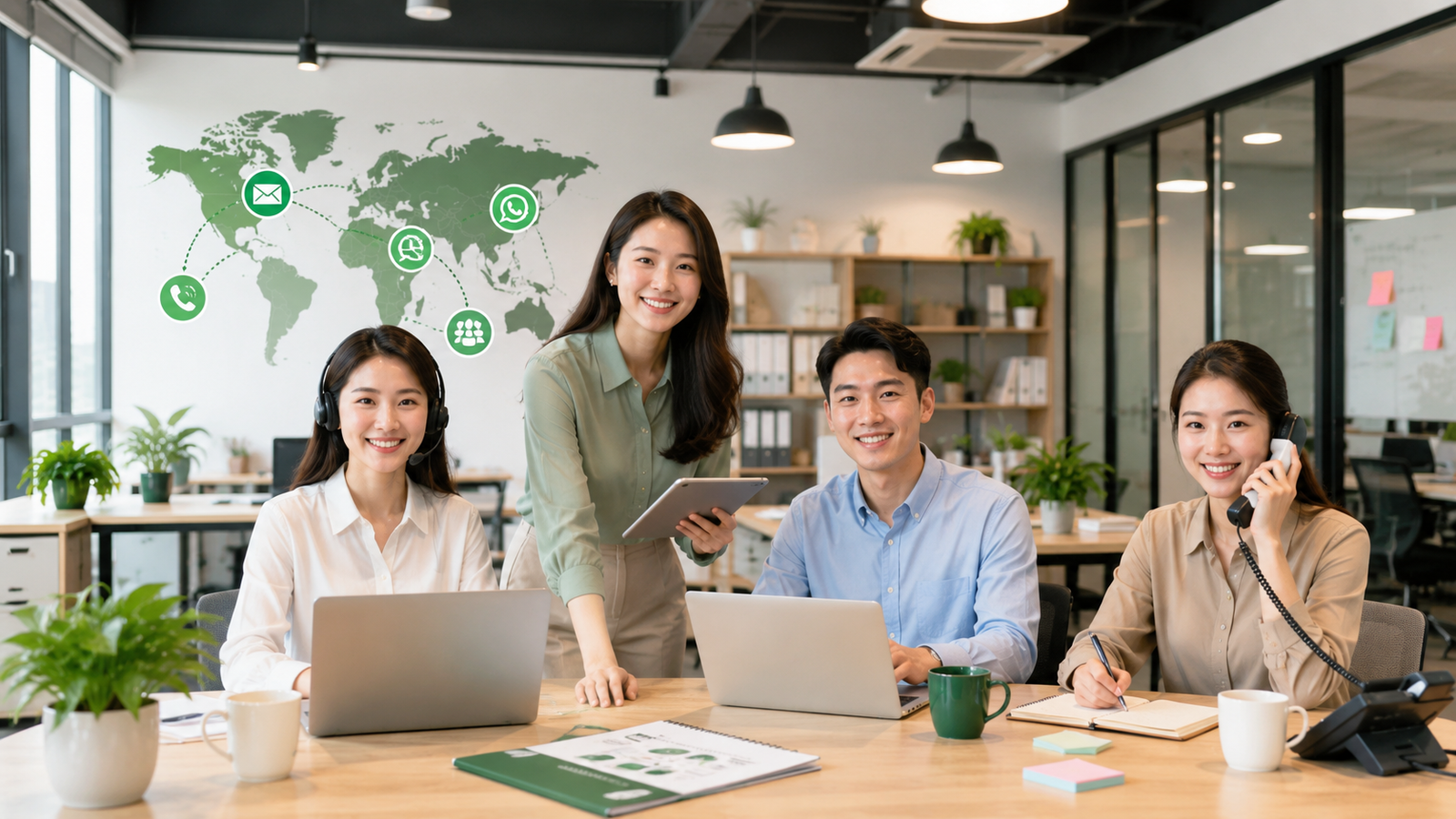 Yuehe Food responsive export support team